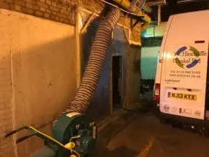 Fume extraction
